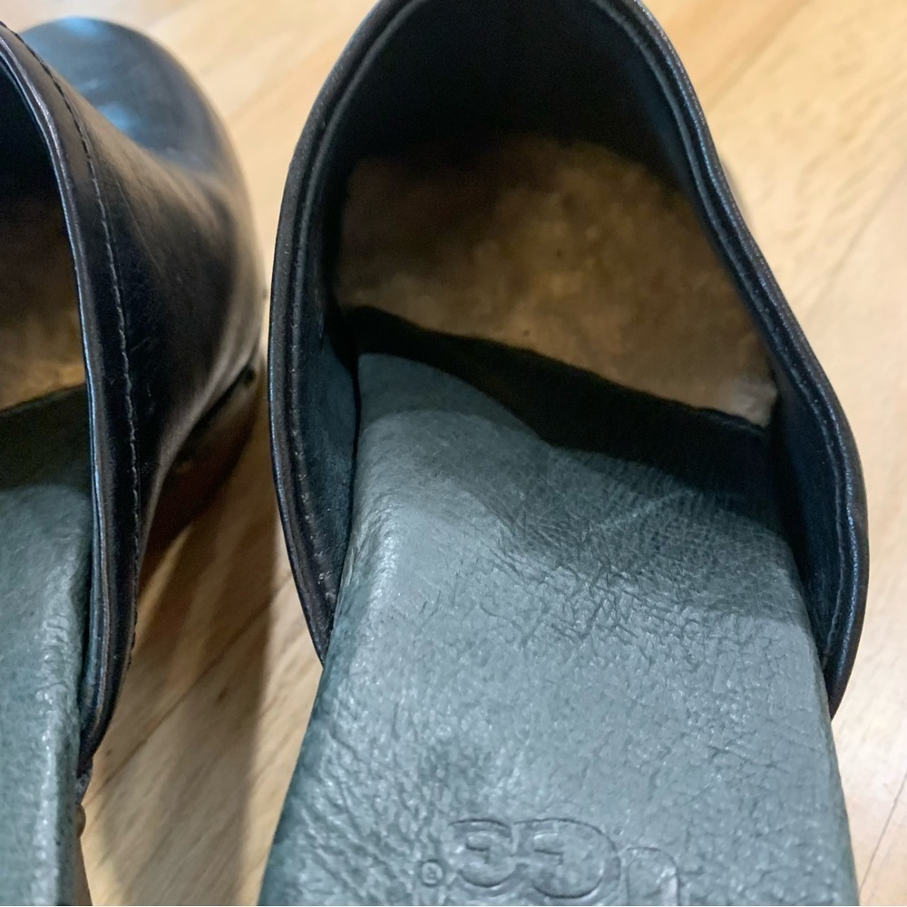 Ugg Abbie Studded Leather Platform Clog Mule US Size 6‎ Winter Fall Bohemian - Picture 5 of 10